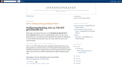 Desktop Screenshot of internetpiraten.blogspot.com
