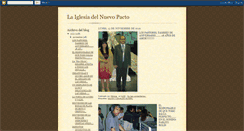 Desktop Screenshot of laiglesiadelnuevopacto.blogspot.com