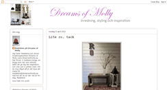 Desktop Screenshot of dreamsofmolly.blogspot.com