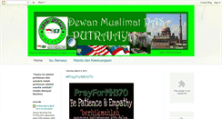 Desktop Screenshot of muslimatputrajaya.blogspot.com