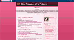 Desktop Screenshot of criticalapp.blogspot.com