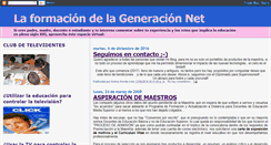 Desktop Screenshot of generacionet.blogspot.com