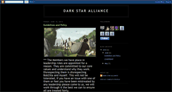 Desktop Screenshot of darkstaralliance.blogspot.com