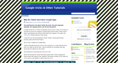 Desktop Screenshot of goolge-search.blogspot.com