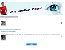 Tablet Screenshot of hotindianteens.blogspot.com