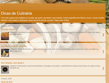 Tablet Screenshot of dicasdeculinaria.blogspot.com