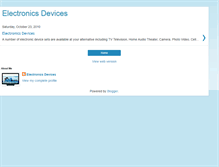 Tablet Screenshot of electronc-devices.blogspot.com