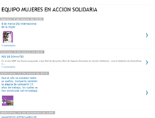 Tablet Screenshot of equipomujeresenaccionsolidaria.blogspot.com