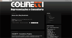 Desktop Screenshot of colinetti.blogspot.com