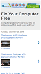 Mobile Screenshot of fixyourcomputerfree.blogspot.com
