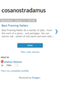 Mobile Screenshot of cosanostradamus.blogspot.com