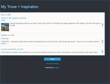 Tablet Screenshot of inspirationx.blogspot.com