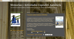 Desktop Screenshot of coprodeliandaluz.blogspot.com