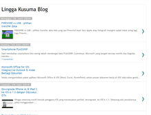 Tablet Screenshot of linggakusuma.blogspot.com