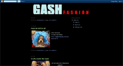 Desktop Screenshot of gashfashion.blogspot.com