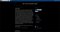 Desktop Screenshot of lac-ontheotherside.blogspot.com