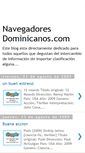 Mobile Screenshot of navegadoresdominicanos.blogspot.com