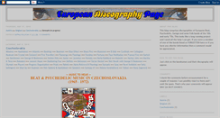 Desktop Screenshot of discographypage.blogspot.com