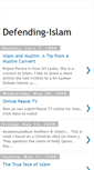 Mobile Screenshot of defending-islam.blogspot.com