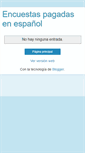 Mobile Screenshot of encuestaspagadasmexico.blogspot.com