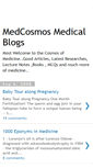 Mobile Screenshot of medcosmos.blogspot.com