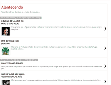 Tablet Screenshot of alentecendo.blogspot.com