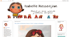 Desktop Screenshot of isabellekessedjian.blogspot.com