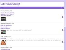 Tablet Screenshot of freedom150.blogspot.com