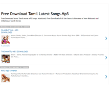 Tablet Screenshot of free-tamilmp3-downloads.blogspot.com
