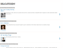 Tablet Screenshot of delicatessenofstyle.blogspot.com
