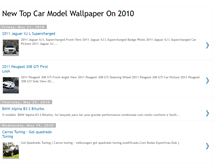 Tablet Screenshot of new-top-car-model-wallpaper-on2010.blogspot.com