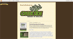 Desktop Screenshot of bythecreekside.blogspot.com