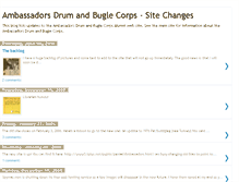 Tablet Screenshot of ambassadorsupdates.blogspot.com