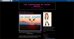 Desktop Screenshot of cosmowoods.blogspot.com