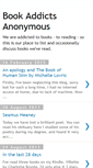 Mobile Screenshot of bookaddictsanonymous.blogspot.com
