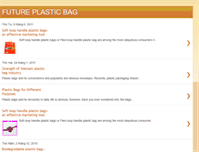 Tablet Screenshot of futureplasticbag.blogspot.com