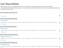 Tablet Screenshot of losttexashasher.blogspot.com