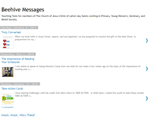 Tablet Screenshot of beehivemessages.blogspot.com