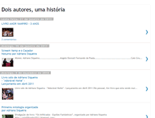 Tablet Screenshot of doisescritores.blogspot.com