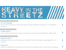 Tablet Screenshot of heavyinthestreetz.blogspot.com