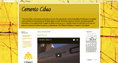 Desktop Screenshot of cementocibaobriam.blogspot.com