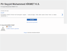 Tablet Screenshot of muhammedhikmet.blogspot.com