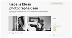 Desktop Screenshot of isabelle-ebran.blogspot.com