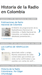 Mobile Screenshot of historiadelaradioencolombia.blogspot.com