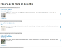 Tablet Screenshot of historiadelaradioencolombia.blogspot.com