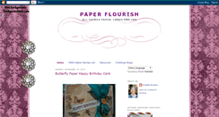 Desktop Screenshot of paperflourish.blogspot.com