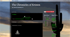 Desktop Screenshot of chroniclesofkristen.blogspot.com