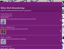 Tablet Screenshot of milesmob.blogspot.com