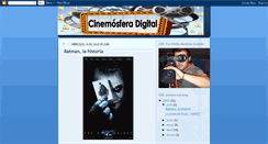 Desktop Screenshot of cinemosferadigital.blogspot.com