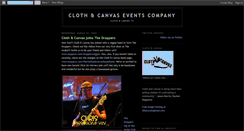 Desktop Screenshot of clothandcanvas.blogspot.com